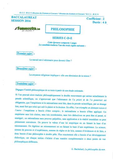 Bac d philo 2016 by TEHUA