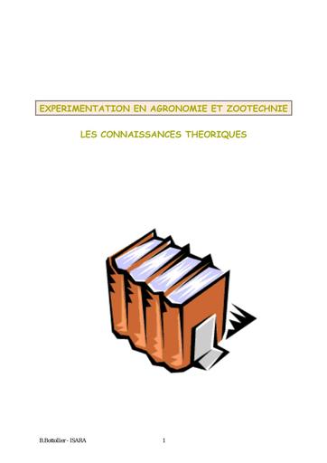 experimentation en agronomie et zootechnie by Tehua.pdf