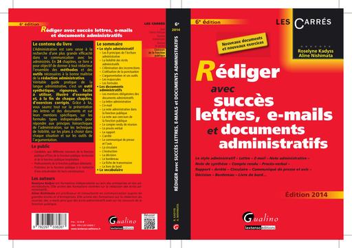 Rédiger avec succès lettres, e mails et documents administratifs (2)