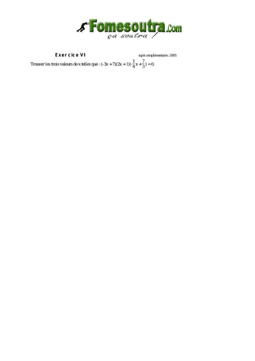TP 6 Calcul littéral et équation maths 3eme