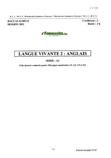 Bac a2 angl 2011 by TEHUA
