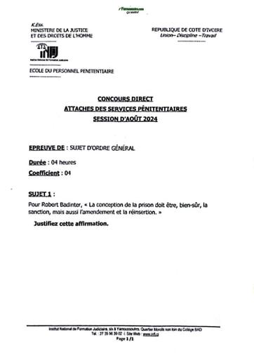 Concours Direct INFJ 2024 SOG by TEHUA