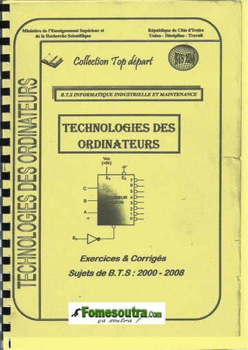 Sujets corrigés Technologies des ordinateurs (1) - BTS Informatique Industrielle et Maintenance