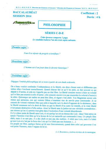 Bac d philo 2014 by TEHUA