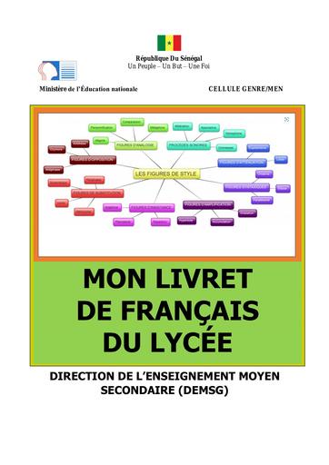 Livret de Français Secondaire by Tehua