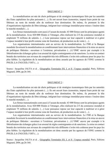 HISTOIRE GEOGRAPHIE 1ière DOCUMENT 2 G7 BY TEHUA