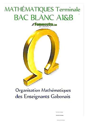 DOCUMENT ANCIENS SUJETS PREPA BAC OMEGA 2024 MathsA1 et B BAC blanc by Tehua