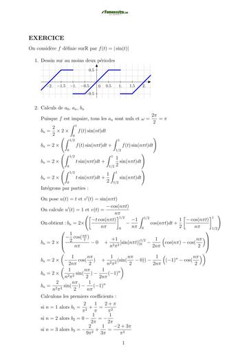 TP BTS exercice Fourier 11 CORRIGE BY TEHUA