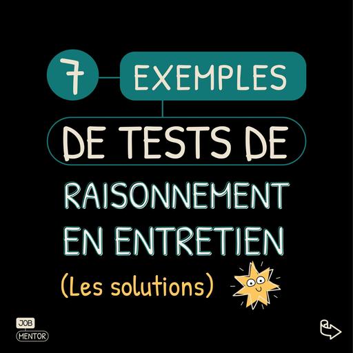 R ussir les tests de logique en entretien