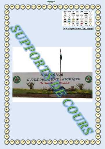 Supports et situations d'apprentissage PC 4ième by Tehua