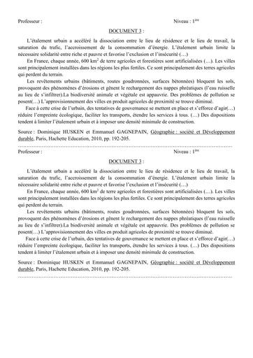 HISTOIRE GEOGRAPHIE 1ière DOCUMENT 3 BY TEHUA