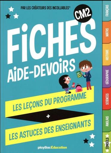 Fiches aide devoirs CM2 By Tehua
