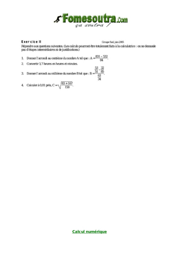 TP 2 Calcul littéral maths 3eme