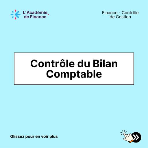 COURS Contrôle du bilan comptable BY TEHUA