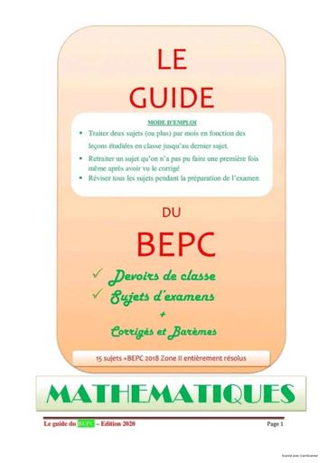 le guide de bepc maths avec corrigé by Tehua.pdf