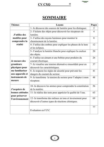 Fascicule PC 4ième TRAVAUX DIRIGES BY TEHUA