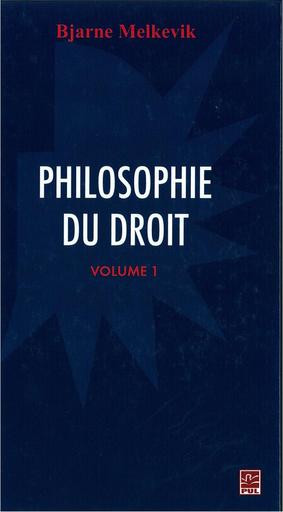 Philosophie du droit   volume 1