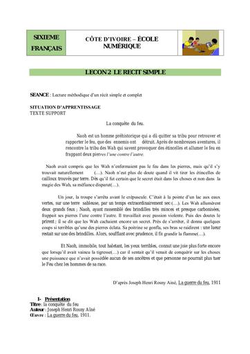 6e LECT L3 S1 LMétho récit simple