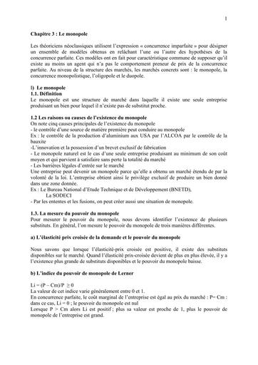 Chapitre 3 24 25 le monopole