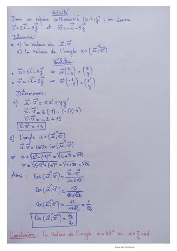 exercice corrigé produit scalaire by Tehua rectif .pdf