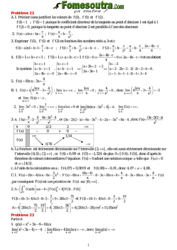 Corrigé TP 11 Fonction Logarithme Népérien niveau Terminale Scientifique