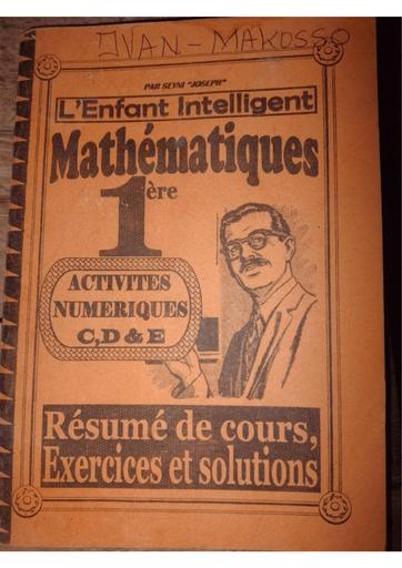 Fascicule de Maths 1ère C,D & E