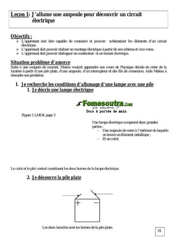 Cahier d’activés de Science Physique - Sixième