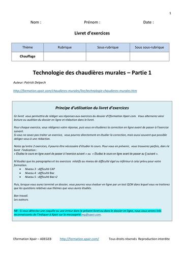 Questions technologie chaudieres murales by Tehua