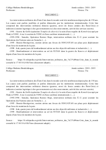 SUPPORT HIST Tle THEME 1 L3 DOC2