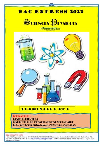 DOCUMENT DE FORMATION BAC EXPRESS sciences physiques avec corrigé TLE S by TEHUA