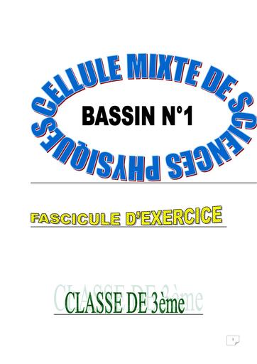 FASCICULE PC 3ième APC by Tehua