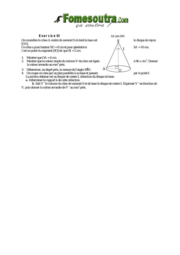 Sujet TP 3 Trigonométrie maths niveau 3eme