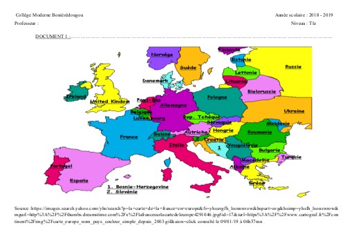 SUPPORT GEO Tle THEME 2 L1 DOC1