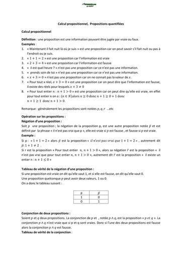 Chapitre1 Algèbre 1 MI L1 by TEHUA