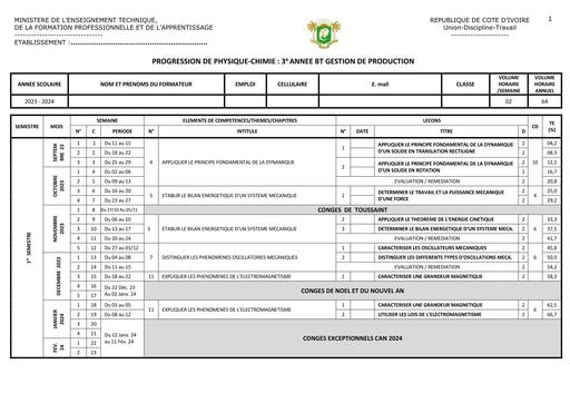 3BT GESTION DE PRODUCTION
