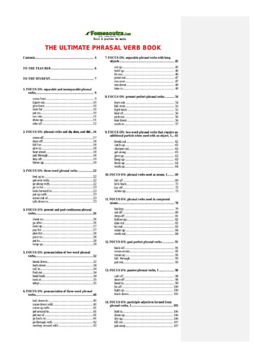 The ultimate phrasal verb book