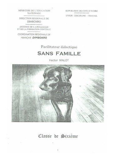 Facilitateur de Sans Famille Hector Malot by Tehua