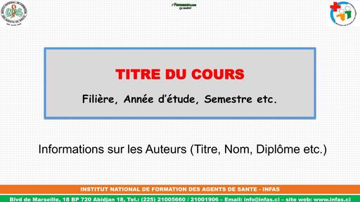 INFAS cours anatomie et physiologie by TEHUA