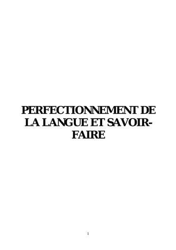 Cours de francais niveau 2nde by Tehua