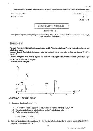 Bac c physique 2008