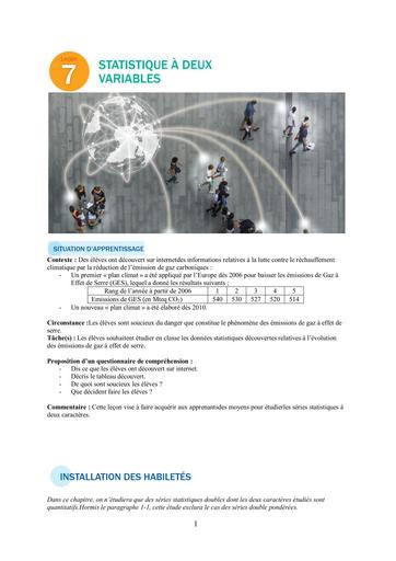 CORRIGE MANUEL VALLLESSE Tle A leçon 7 statistiques BY TEHUA