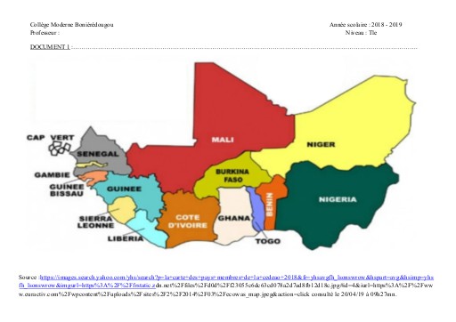 SUPPORT GEO Tle THEME 3 L1 DOC1