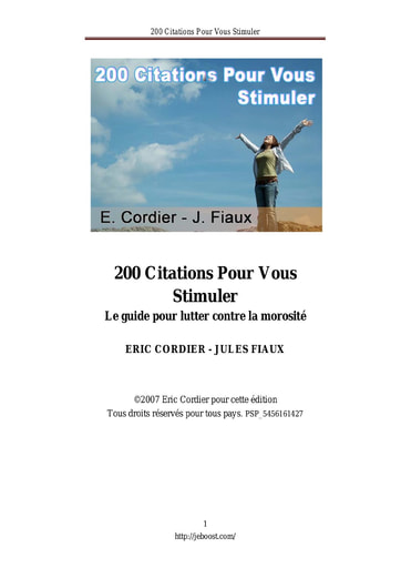 200 Citations pour vous stimuler