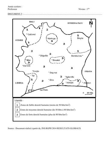 Histoire Geographie 1ière  SUPPORT 3 BY TEHUA