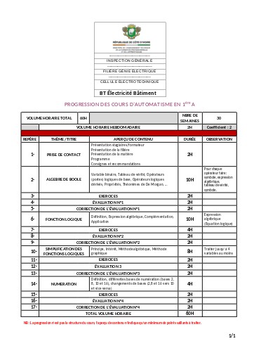 Prog Autom BT EB Déf