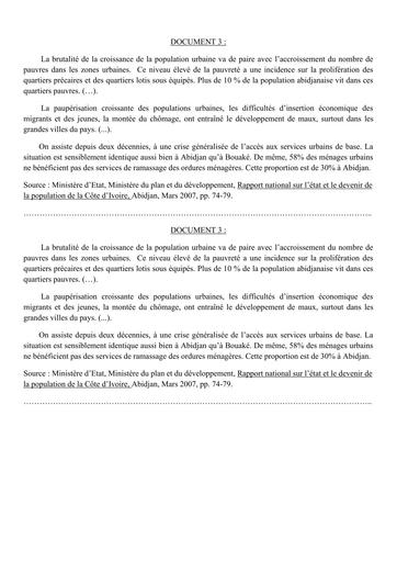 HISTOIR GEOGRAPHIE 1ière DOCUMENT 3 BY TEHUA