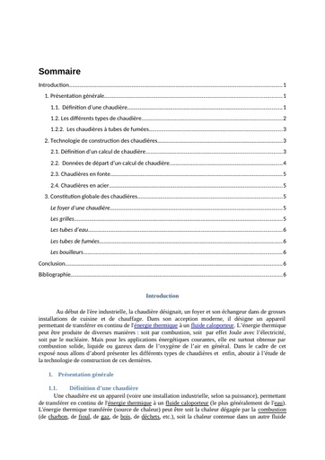 Etude des chaudieres by Tehua