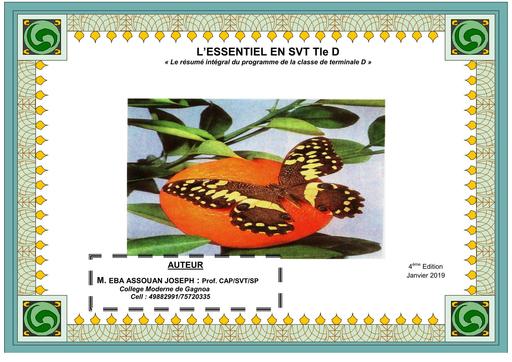 L'essentiel en SVT Tle D by Tehua