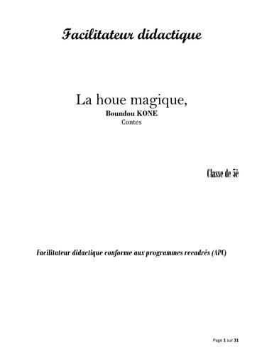Facilitateur la houe magique by Tehua