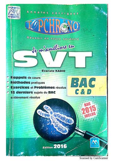 TOP CHRONO SVT Tle C et D By Tehua